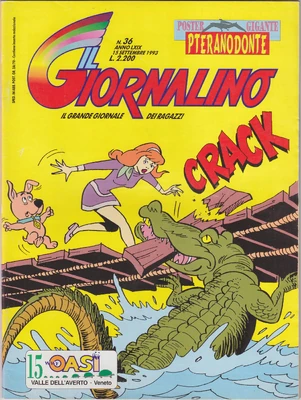 Il Giornalino 1992-36 - Scooby Doo cover