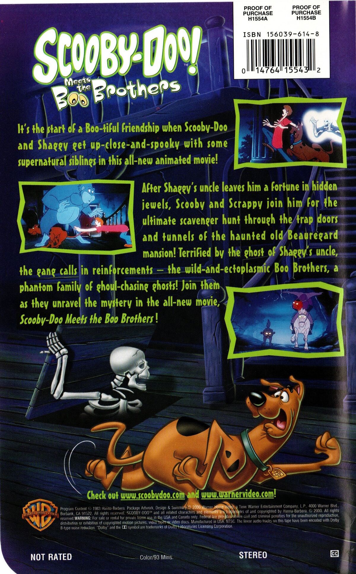 Scooby-Doo! Meets the Boo Brothers (VHS) | Scoobypedia | Fandom