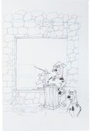 VHS Back Sketch Art