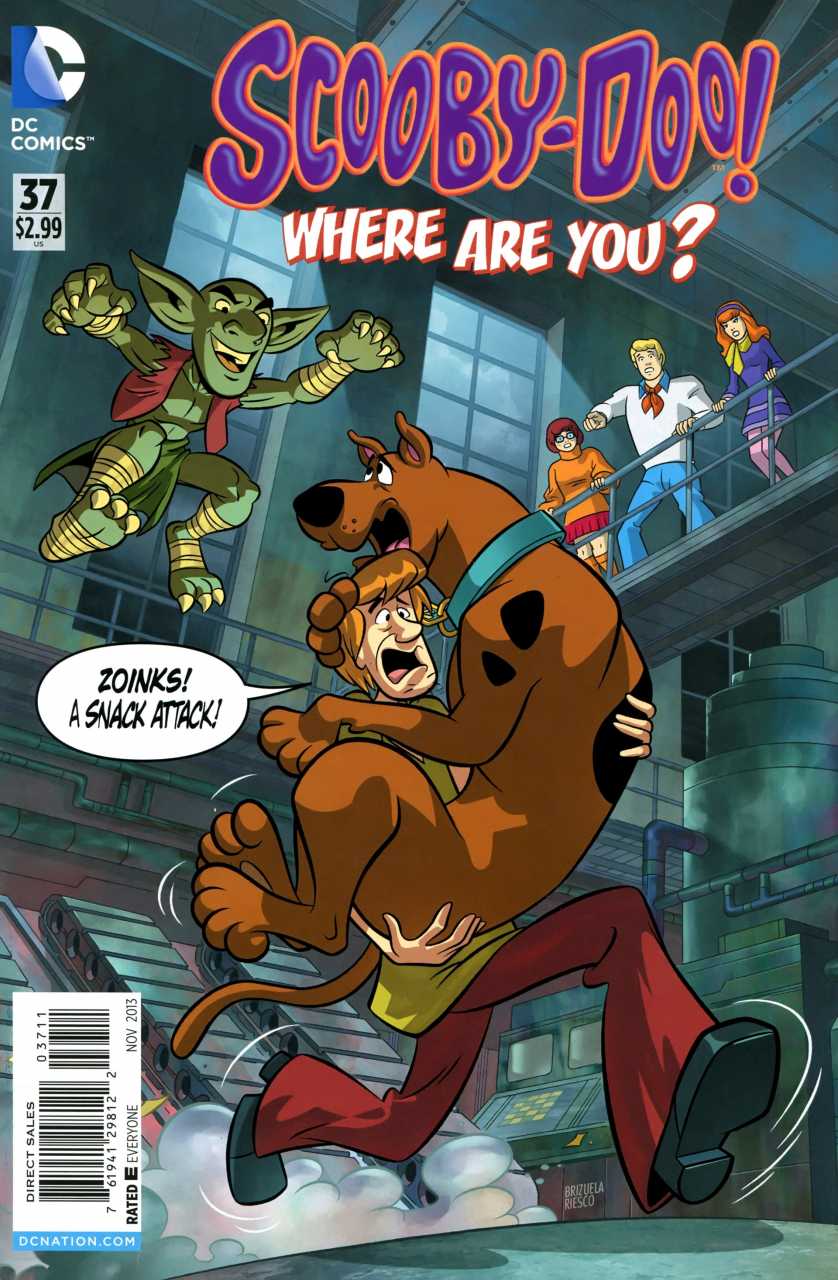 Scooby Doo Where Are You Dc Comics Issue 37 Scoobypedia Fandom 