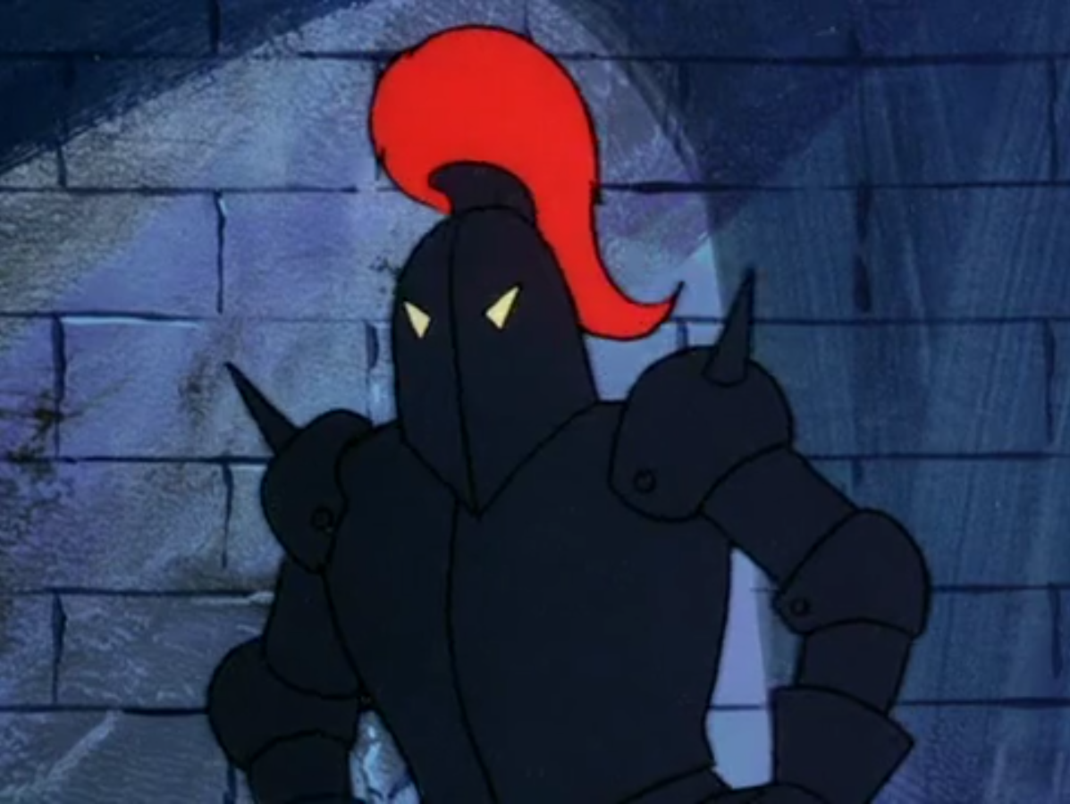 scooby doo black knight ghost