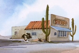 Tumbleweed County sheriff's office