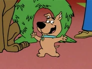 Scrappy koło Freda i Scooby'ego