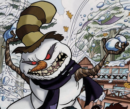 Scary Snowman