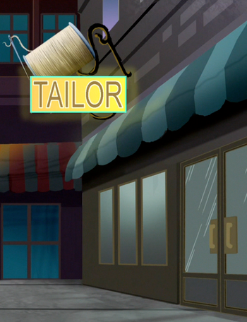 Tailor shop (Diamonds Are a Ghoul's Best Friend)