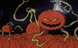 Pumpkin monsters (Witch's Ghost)