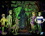 A Rejtély Rt. a Scooby-Doo és a Koboldkirály c. film poszterén.