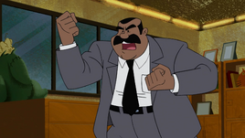 Museum director (When Urkel-Bots Go Bad!)