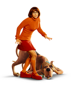 Scooby-Doo and Velma.