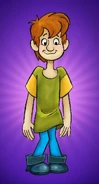 FanArt, na którym ukazany jest mały Kudłaty (twórca: Davidde Villiers)