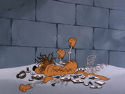TNSDM Robot Lion Wrecked