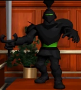 Duch Czarnego Rycerza z gry Scooby Doo 2 Potwory na Gigancie