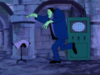 Frankenstein's Monster running in Franken Castle.png