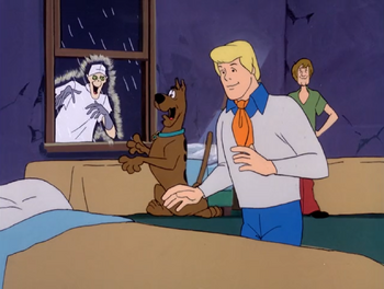 Scoob meets the Ghost of Dr. Coffin