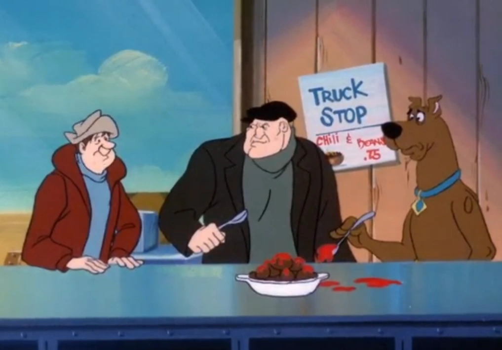 Scooby Doo And Shaggy Eating Ice Cream