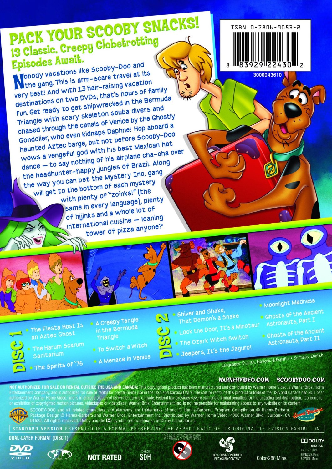 Scooby-Doo's Spookiest Tales DVD 新品未開封 Amazon.com