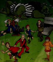 Soccer Monster revealed as a robot and the Ellis family is caught