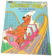 Scooby Doo - At The Park - Coloring Book - Front Cover - 02