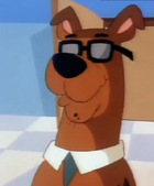 Dada-Doo during Scooby's childhood