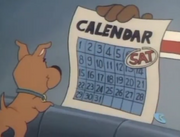 Scoob shows calendar