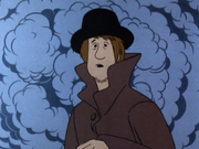 Shaggy disguised as Bob Miller