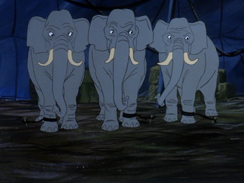 Elephants (Bedlam in the Big Top)