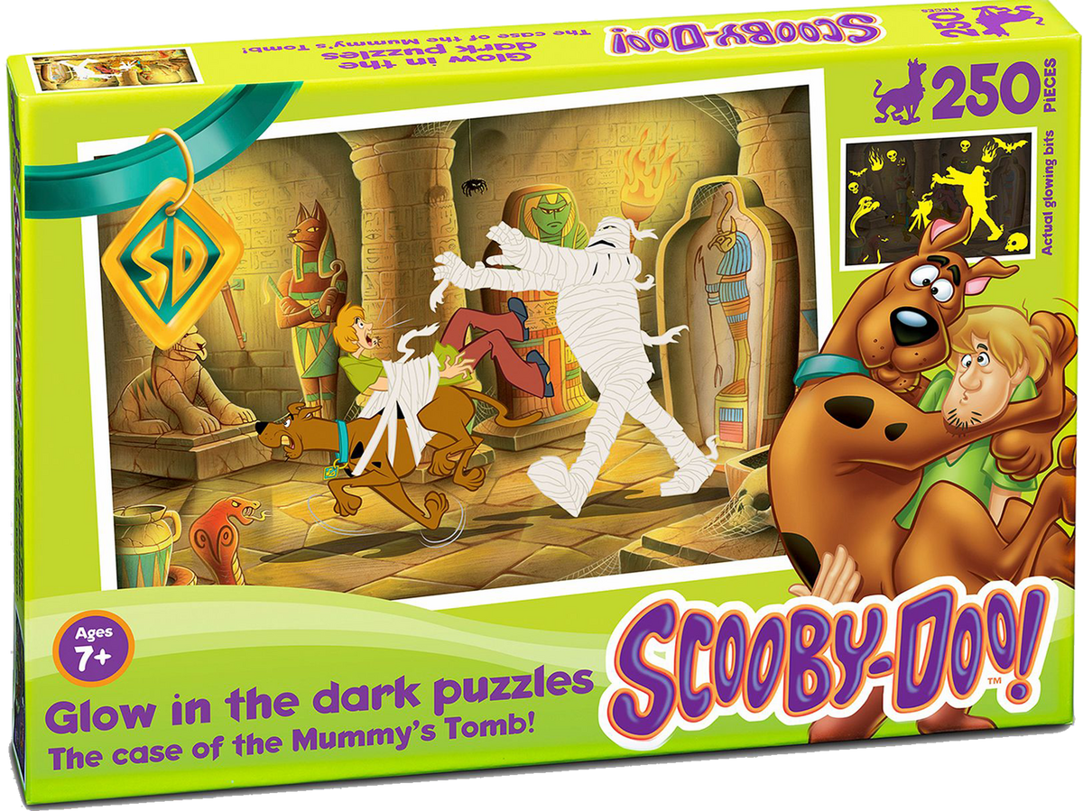 Paul Lamond Games - Scooby-Doo! - The Case of the Mummy's Tomb! - Glow ...