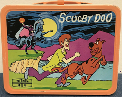 Scooby-Doo  Gang Driving Through Crystal Cove Metal Lunch Box