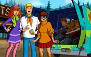 A Rejtély Rt. a Scooby-Doo! Rettegés a táborban c. filmben.