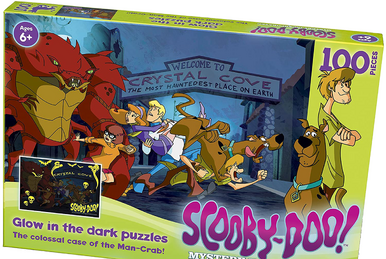 Scooby-Doo  Gang Driving Through Crystal Cove Metal Lunch Box