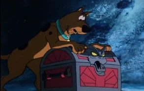 Scooby Doo z kufrem demonów