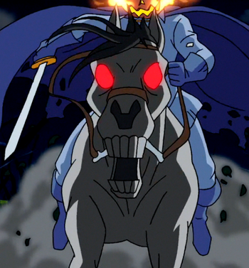 Headless Horseman s horse Scooby Doo and the Goblin King