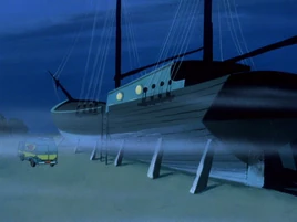 Ebenezer Shark's boat home