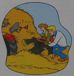 Stuck in hay
