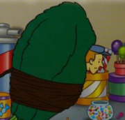 Sampson T. Arugula unmasked
