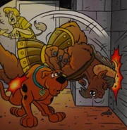 Wadsworth gets stuck.