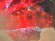 Fiery Phantosaur Hologram