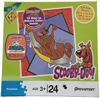 Pressman - Scooby-Doo! - Slide Fun - 24 Piece Puzzle - 01