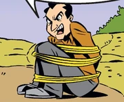 The thief is caught.