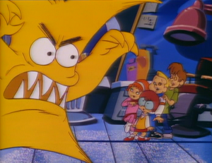 Bigwig menaces the Gang
