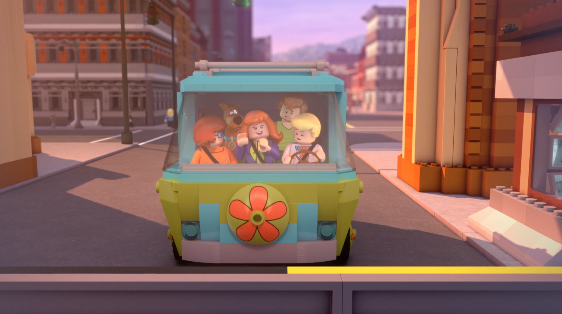mystery machine van lego