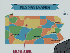 Map of Pennsylvania