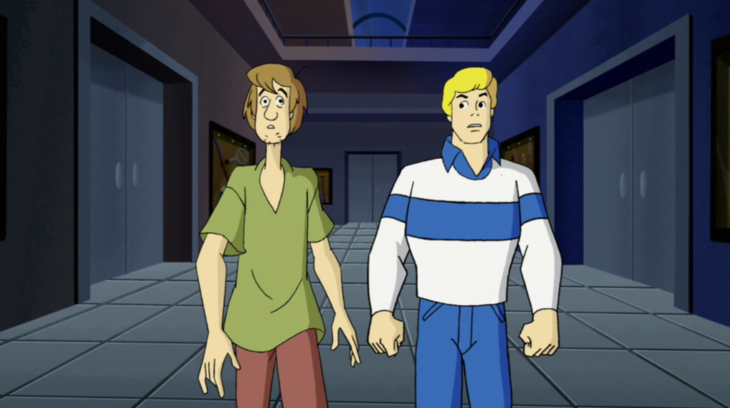 Shaggy Rogers and Fred Jones.