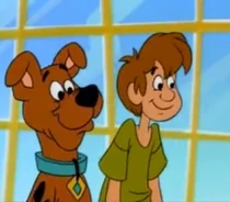 Young Shaggy and Scooby