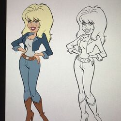 Dolly Parton character design