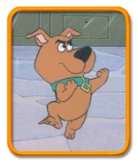 Scrappy w wersji rysunkowej