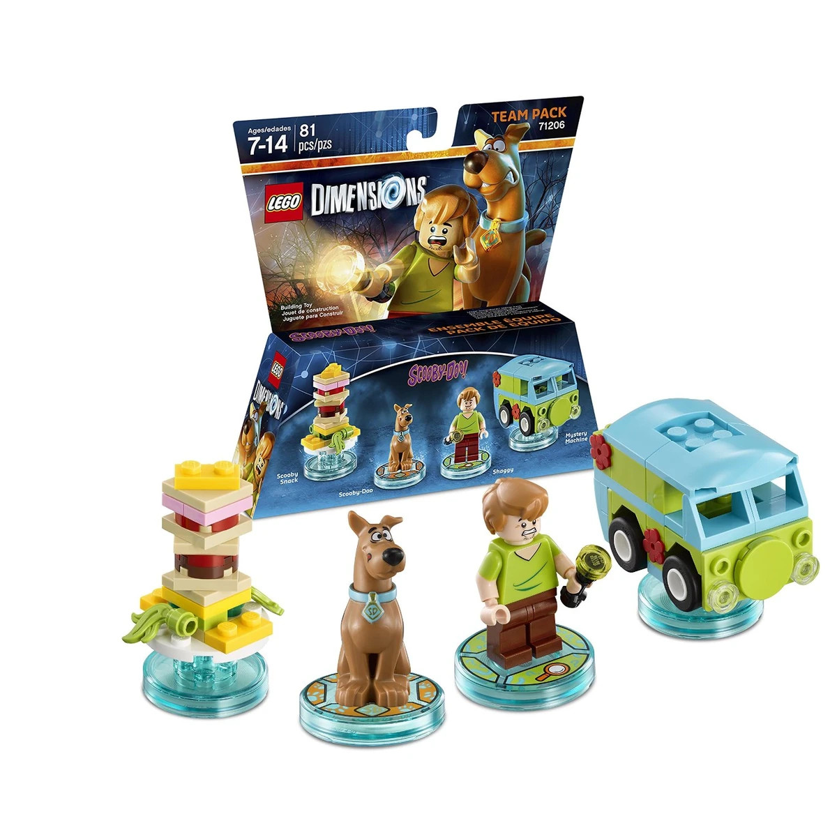 LEGO Dimensions 71206 Scooby-Doo! Team Pack | Scoobypedia | Fandom
