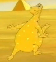 Cheesasaurus Rex unmasked