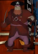 Duch Rudobrodego z gry Scooby Doo 2 Potwory na Gigancie