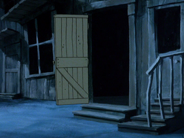 Zeb Perkins's cabin